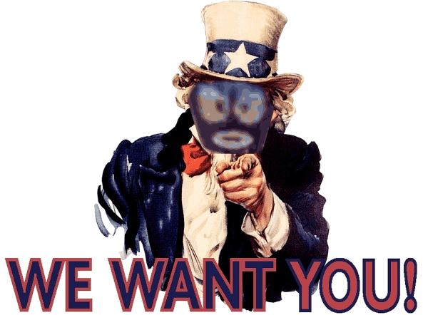 We want you